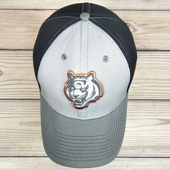 New Era Cincinnati Bengals Hat Size S/M 39Thirty Flex Stretch Fitted Cap Gray - Picture 8 of 16